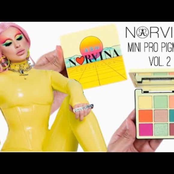 ABH "Norvina Mini Pro Pigment, Vol. 2" eyeshadow palette - Picture 7 of 8